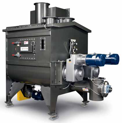 Explosion protection with NBE’s agitator hopper